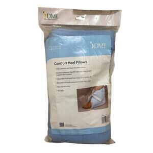 New DMI Duro-Med‎ Industries Comfort Heel Pillows Unisex One Size Blue Comfort